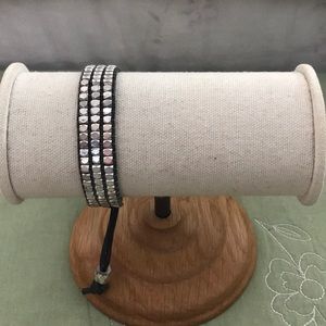 Fossil Brown and Silver Bracelet